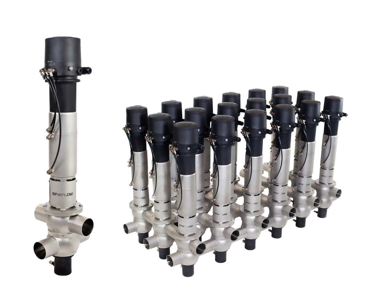 APV D4 Mix-Proof Double Seat Valve Manifold