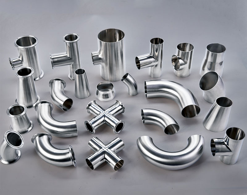SS316L Sanitary Pipe Fittings Range
