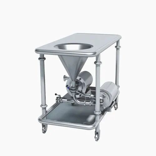 Solid Liquid Powder Induction Mixing Skid